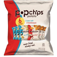 Popchips Single Serve Chip, Variety Pack 4.8 Ounce (Pack Of 6) (Pph21812Pk)