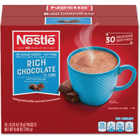 Nestle Cocoa Mix No Sugar Added 30 Count .28 Oz Packets