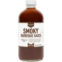 Lillie's Q - Smoky Barbeque Sauce, Gourmet Bbq Sauce, Sweet Brown Sugar Bbq Sauce, Mild Smoky Flavor, Premium Ingredients, Made With Gluten-Free Ingredients (20 Oz)