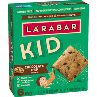 Larabar Kids, Bakes Chocolate Chip Cookie, Gluten Free Snack Bars, 6 Ct, 5.76 Oz