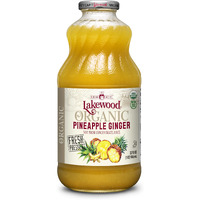 Lakewood Organic Pineapple Ginger Juice, 32 Fz
