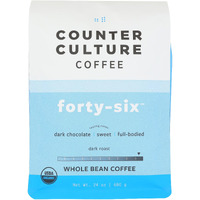 Counter Culture Coffee Organic Forty Six Blend Whole Bean Coffee, 24 Oz
