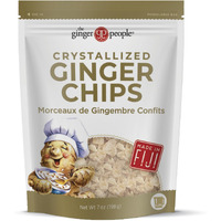 The Ginger People Crystallized Ginger Chips - 7Oz Bag - Pack Of 1