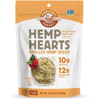 Manitoba Harvest Hemp Seeds, 24 Oz; 10G Plant Based Protein And 12G Omega 3 & 6 Per Serving | Perfect For Smoothies, Yogurt & Salad | Non-Gmo, Vegan, Keto, Paleo, Gluten Free
