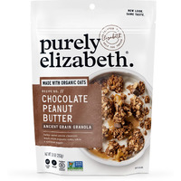 Purely Elizabeth, Chocolate Peanut Butter, Ancient Grain Granola, Gluten-Free, Non-Gmo (10Oz Bag)