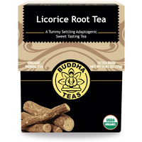 Buddha Teas Organic Licorice Root Tea - Ou Kosher, Usda Organic, Ccof Organic, 18 Bleach-Free Tea Bag