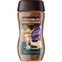 Highground Organic Instant Regular Coffee, 3.53 Oz