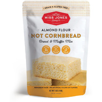 Miss Jones Baking Not Cornbread Muffin Mix - Almond Flour, Gluten Free, Low Carb, No Sugar Added, Naturally Sweetened Desserts & Treats - Keto, Diabetic, Atkins, Ww, And Paleo Friendly (Pack Of 1)