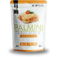 Palmini Lasagna Noodles | Low-Carb Pasta, Low-Calorie Hearts Of Palm Pasta | Keto Pasta, Gluten Free, Vegan, Non-Gmo, Plant Based Pasta, Healthy Noodles | Seen On Shark Tank |(12 Ounce - Pack Of 1)