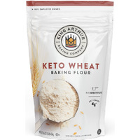 King Arthur Keto Wheat Flour Blend: Low-Carb Baking Solution For Bread & More - Non-Gmo, 1:1 All-Purpose Flour Substitute - 16 Oz Resealable Bag - Perfect For Keto Diet & Reduced Carb Intake