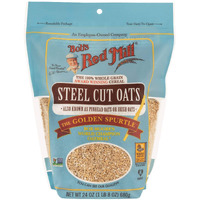 Bob's Red Mill Steel Cut Oats, 24Oz (Pack Of 1) - Non Gmo, Whole Grain, Vegan, Kosher