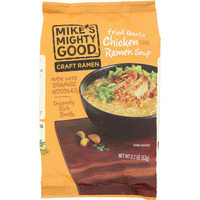 Mikes Mighty Good Organic Fried Garlic Chicken Ramen, 2.2 Oz