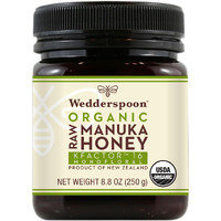 Wedderspoon Raw Organic Manuka Honey Kfactor 16+, 8.8 Oz, Unpasteurized, Genuine New Zealand Honey, Multi-Functional, Non-Gmo Superfood, Kfactor, Traceable From Our Hives To Your Home