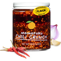 Momofuku Chili Crunch By David Chang, (5.5 Ounces), Chili Oil With Crunchy Garlic And Shallots, Spicy Chili Crisp