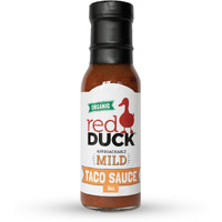 Red Duck Approachably Mild Organic Taco Sauce - Gluten-Free, Vegan, 8 Ounces