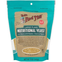Bob's Red Mill Gluten Free Large Flake Nutritional Yeast, Resealable Stand Up Bag, 5 Oz (Pack Of 6)
