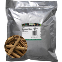 Frontier Co-Op Organic Ceylon Cinnamon Sticks 3"" 1Lb - Bulk Cinnamon Sticks For Crafts, Drinks, Holiday Recipes, Cinnamon Powder And More