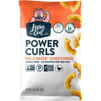 Lesserevil Power Curls Egg And Cheese, 4 Oz