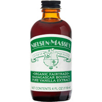 Nielsen-Massey Organic Fairtrade Madagascar Bourbon Pure Vanilla Extract,4 Ounces (Packaging May Vary)