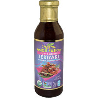 Organic Asian Fusion Low Sodium Teriyaki Sauce- Usda Organic, Non Gmo Project Verified, Gluten Free, Kosher Parve, Made In Usa, 15 Oz.