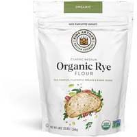 King Arthur Baking Organic Medium Rye Flour - 3 Lbs For Complex Flavorful Breads & Baked Goods - 100% Us Grown & Milled - Non-Gmo Project Verified - Robust Flavor For Rye Bread, Cookies & More