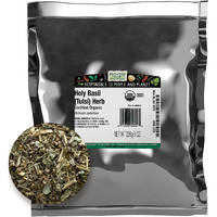 Frontier Co-Op Organic Tulsi Holy Basil Herb, 8Oz Bulk Bag - Highly Aromatic With Minty Flavor - Perfect For Cooking, Tulsi Tea & Herbal Uses, Kosher