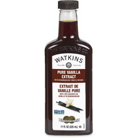 Watkins Pure Vanilla Extract, With Madagascar Vanilla Beans, Non-Gmo, Kosher, 11 Oz. Bottle, 1-Pack