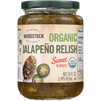 Woodstock Farms - Organic Jalapeno Relish - 16 Oz., 16 Ounce
