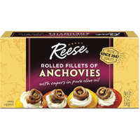 Reese Rolled Anchovies, 2 Ounce Tins (Pack Of 10)