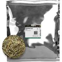 Frontier Co-Op Fancy Rosemary Leaf, Whole, 1-Pound Bulk, Pungent, Herbaceous, Fresh Earthy Taste & Aroma, Kosher