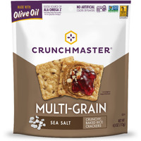 Crunchmaster Multi-Grain Crackers, Sea Salt, 4 Oz