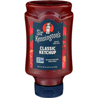 Sir Kensington's Classic Ketchup, From Whole Tomatoes, No High Fructose Corn Syrup, Gluten Free, Certified Vegan, Non- Gmo Project Verified, Shelf-Stable, 20 Oz