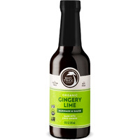 Big Tree Farms Organic Coco Aminos - Liquid Coconut Aminos, Soy-Free Sauce, Low Sodium, Soy Alternative, Gluten Free, Kosher, Marinade & Sauce, Non-Gmo - Gingery Lime, 10 Fl Oz (Pack Of 1)