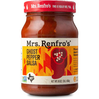 Mrs. Renfro's Ghost Pepper Salsa, 16 Oz (6 Pack)