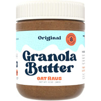 Oat Haus Organic Original Granola Butter | Peanut-Free, Almond (Tree-Nut) Free, & School-Safe (Top 8 Allergen Free) | Sunflower Seed & Cookie Butter Alternative | 12 Oz (1 Jar)