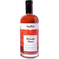 Hella Cocktail Co. | Bloody Mary Cocktail Mixer, 750 Ml | All Natural Bloody Mary Mixer Made With Real Horseradish And 100% Tomato Juice | Perfect For Holiday Cocktail Drinks