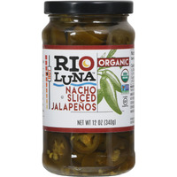 Rio Luna Organic Nacho Sliced Jalapenos, 12 Oz