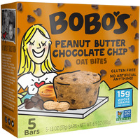 Bobo's Oat Bites, Peanut Butter Chocolate Chip, 1.3 Ounce-5 Count(Pack Of 1)