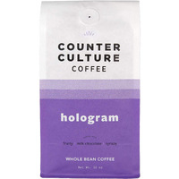 Counter Culture Coffee Hologram - Medium Roast, Sustainably Farmed, Kosher, Whole Bean Coffee, 12 Oz (1 Bag)
