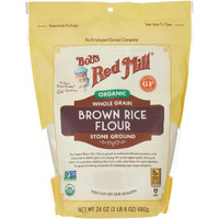 Bob's Red Mill Organic Brown Rice Flour, 24 Oz