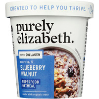 Purely Elizabeth Oats Blueberry Walnut Collagen Protein, Blueberry Walnut, 2 Ounce