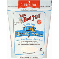 Bob's Red Mill Gluten Free 1 To 1 Baking Flour 22 Oz (623 Grams) Pkg