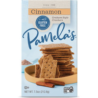 Pamela's Products Gluten Free Graham Crackers, Cinnamon, 7.5 Ounce