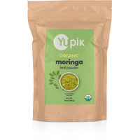 Yupik Organic Powder Superfood, 1 Lb Moringa Leaf, 16 Oz, Non-Gmo, Vegan, Gluten-Free