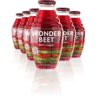 Beetology Organic Beet And Veggie Juice 8.45Oz (6 Pack) | 100% Cold Pressed | Heart Healthy | Nutrient Packed Vegetable Juice | Vibrant Flavor