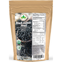 Black Cumin Seed 1Lb (16Oz) (Nigella Sativa): 100% Usda Certified Organic Bulk Egyptian Black Caraway - Aka Kalonji, By U.S. Wellness Naturals