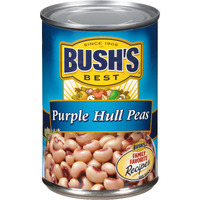 Bush's Best Canned Purple Hull Peas (Pack Of 12) Source Of Plant Based Protein And Fiber, Low Fat, Gluten Free, 15.8 Oz
