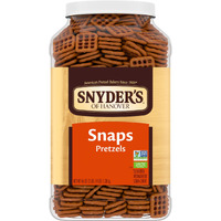 Snyder's Of Hanover Pretzel Snaps, 46 Oz Canister