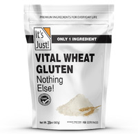 It's Just - Vital Wheat Gluten, 1.25Lb, High Protein Wheat Flour, Vegan Friendly Seitan, Low Carb Bread, 20Oz
