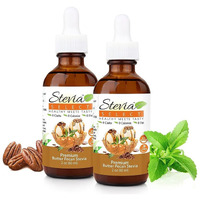 Stevia Select Butter Pecan Flavored Liquid Stevia - Zero Calorie Coffee, Tea, Drink & Baking Sweetener, All-Natural, No Erythritol, Keto-Friendly Sugar Alternative, 300 Servings - 2 Oz